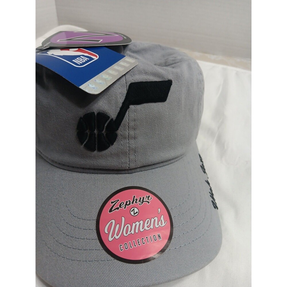UTAH JAZZ NBA BASKETBALL ZEPHYR WOMENS RUSHING BOND ADJUSTABLE HAT CAP